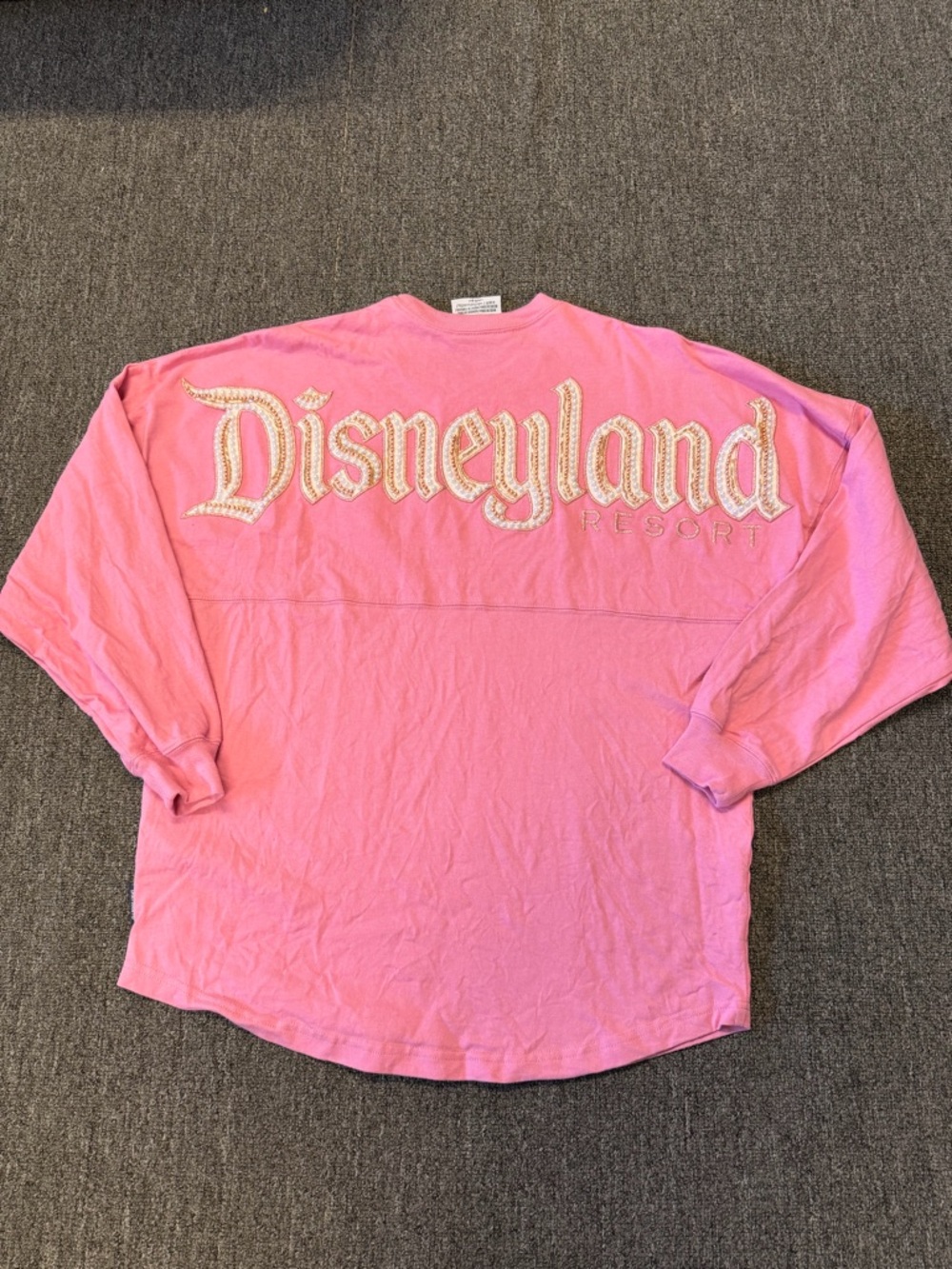 PINK DISNEYLAND JERSEY ADULT S NWOT